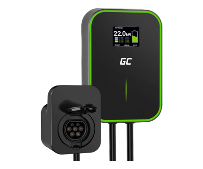 Wallbox Green Cell 22kW RFID z gniazdem Type 2